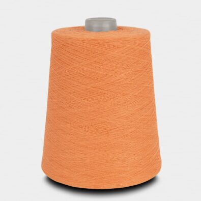 Przędza bawełniana pomarańczowa marchewka 8(4)