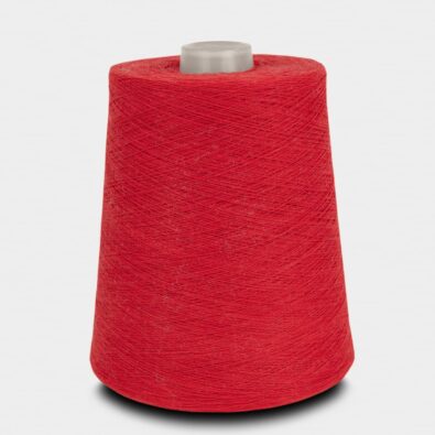 Przędza bawełniana czerwona 10(4)