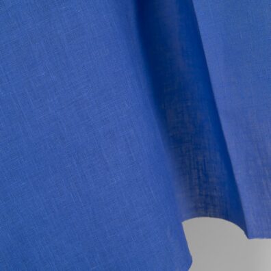 Niebieska tkanina 100% lniana