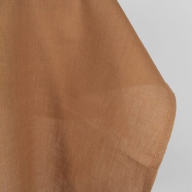 Gładki jasnobrązowy len