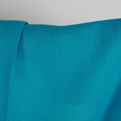 Niebieska tkanina lniana