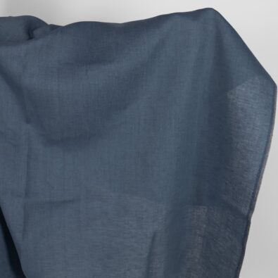 Tkanina lniana granatowy melanż