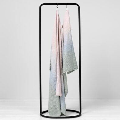 VITO różowy w szarość tęczowy ręcznik