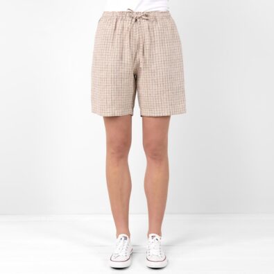 DOLFI piaskowe szorty w kratkę