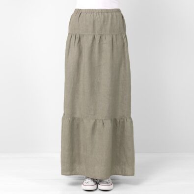 NELY ciemnoszara spódnica