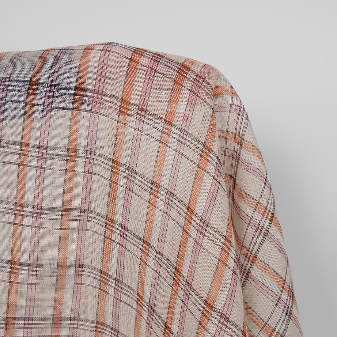 Rzadko tkany len firankowy