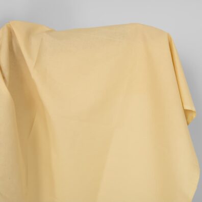 Żółtawy len z bawełną