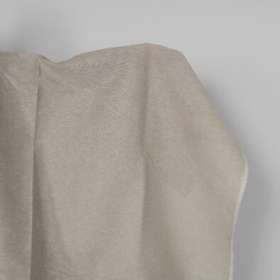 Piaskowy w szarość len z bawełną