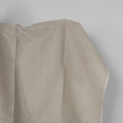 Piaskowy w szarość len z bawełną