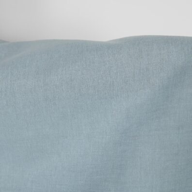 Niebieskawy len z bawełną
