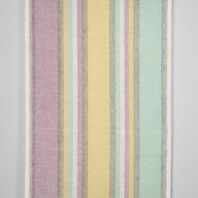 Ścierkowy len w kolorowe paski