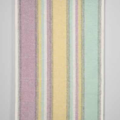 Ścierkowy len w kolorowe paski