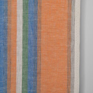 Ścierkowy len. Kolorowe paski