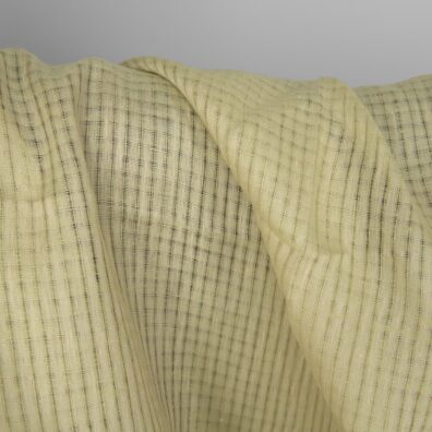 Żółty w zieleń lekki len