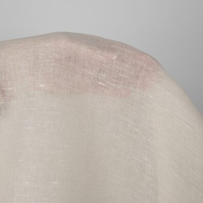 Leciutki firankowy len z bawełną