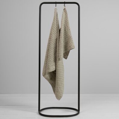 MARGO ręcznik w zielone wzory