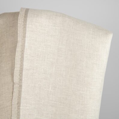 Biała strona tkaniny