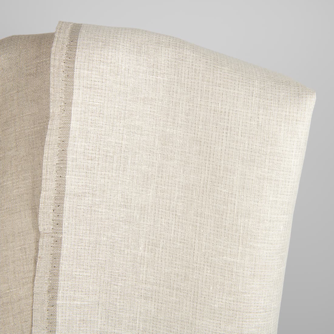 Biała strona tkaniny