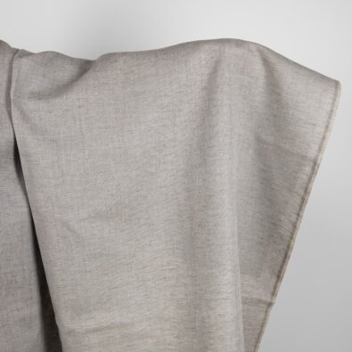 Tkanina lniana szary melanż