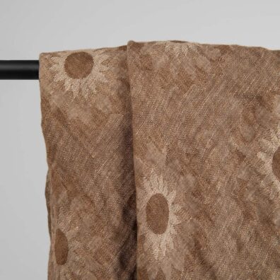 Prana żakardowa chusta lniana