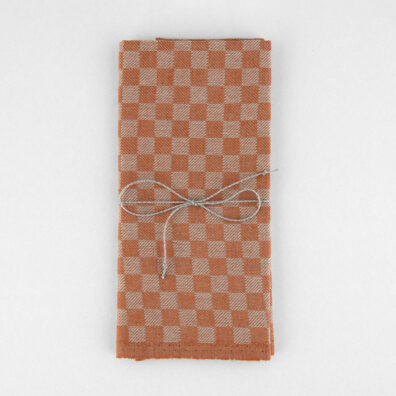 Pomarańczowa ścierka kuchenna