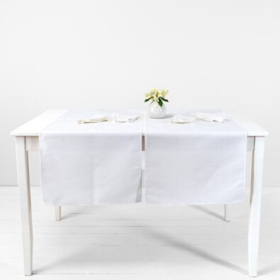 CAMPO śnieżnobiały bieżnik stołowy