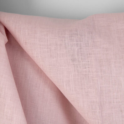 Różowa tkanina lniana