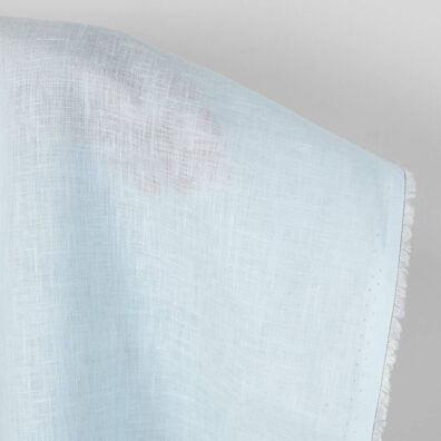 Niebieski w zieleń lekki len