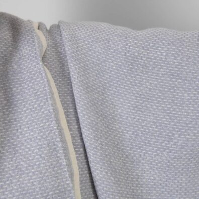 Jasny fioletowy prany len z wełną na cieplejsze produkty