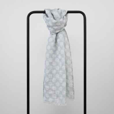 ZINA jasnoszary szalik