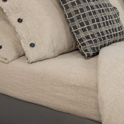 Prześcieradło w piaskową krateczkę MARSJAŃSKIE KANIONY