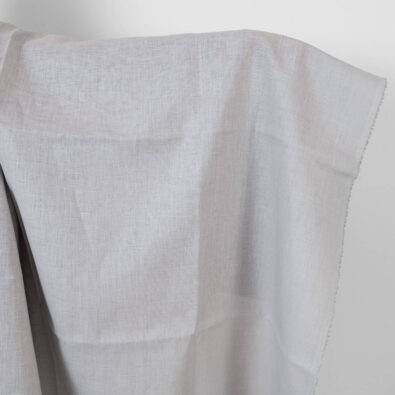 Jasna szara tkanina lniana