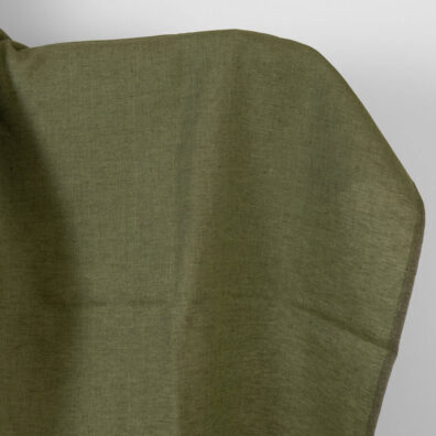 Ciemnozielony melanżowy len