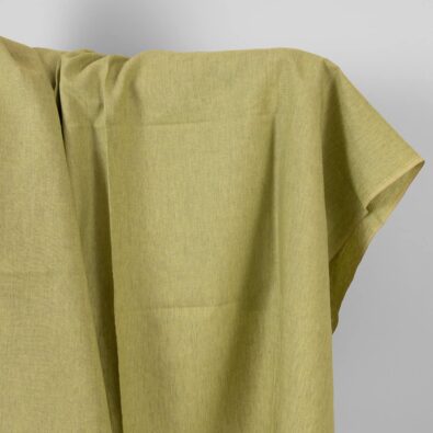 Melanżowy jasnozielony len