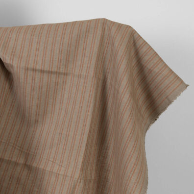 Len w pomarańczowe i brązowe paski