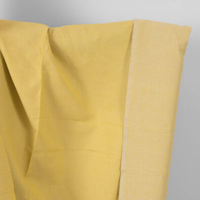 Żółty len z bawełną