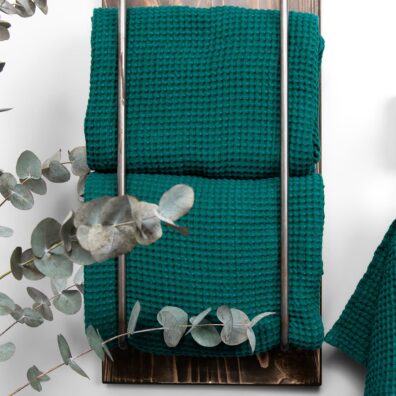 kylpypyyhe puuvillapyyhe smaragdinvihreä