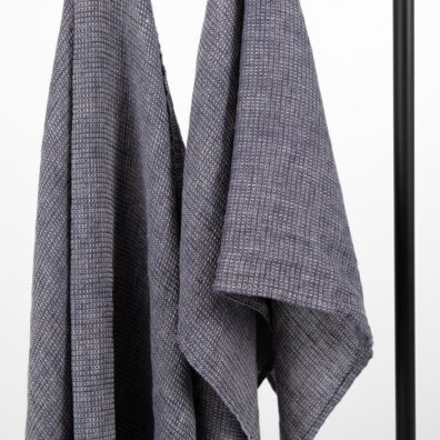 pellavaiset siniset kylpypyyhkeet