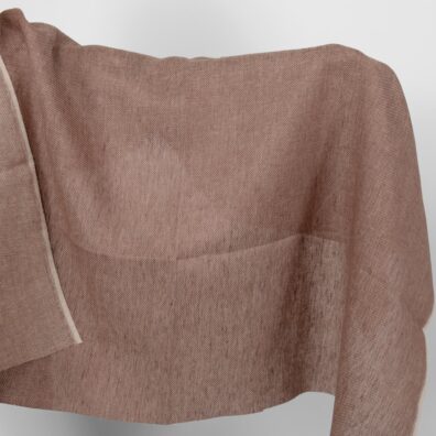 pellava ruskea rhombus kangas