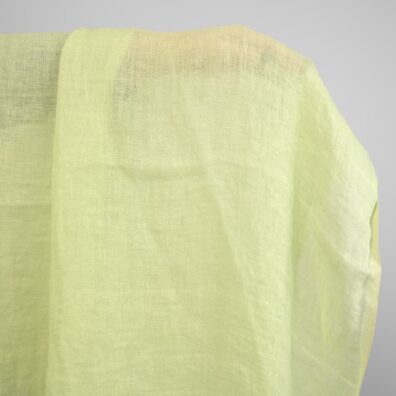 pellavaharso pesty omenanvihreä kangas