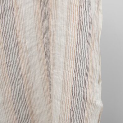 pellavaharsokangas ruskeilla raidoilla