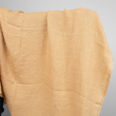 pellava vohvelikangas kullankeltainen