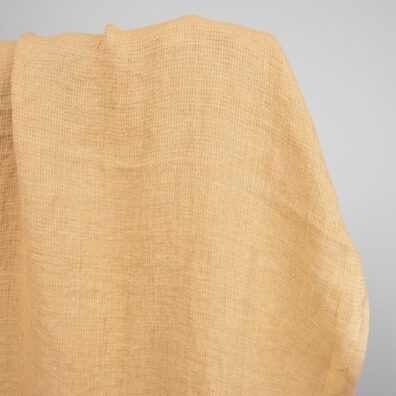 pellava vohvelikangas kullankeltainen