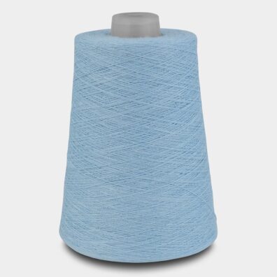 Pellavalangat vaalean vauvan sinisellä värillä kudontaan, neulontaan, virkkaukseen