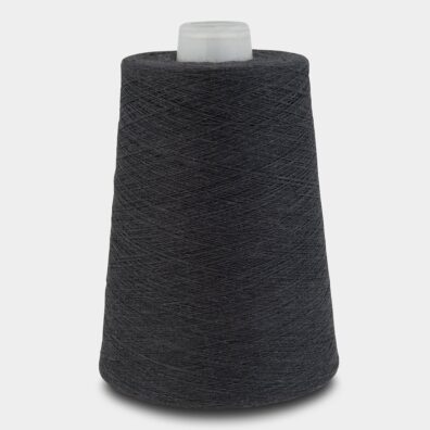 Pellavalangat tummanharmaata grafiittiväriä kudontaan, neulontaan, virkkaukseen