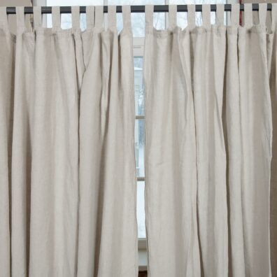 luonnollinen pellava verhot