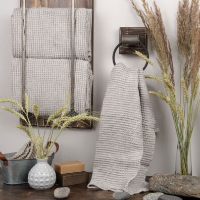 pellava puuvilla luonnollinen pyyhe