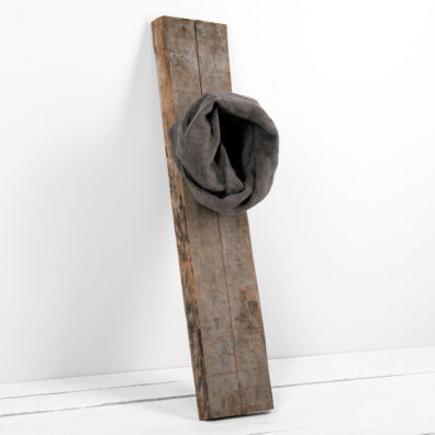 ruskea pellavavillahuivi