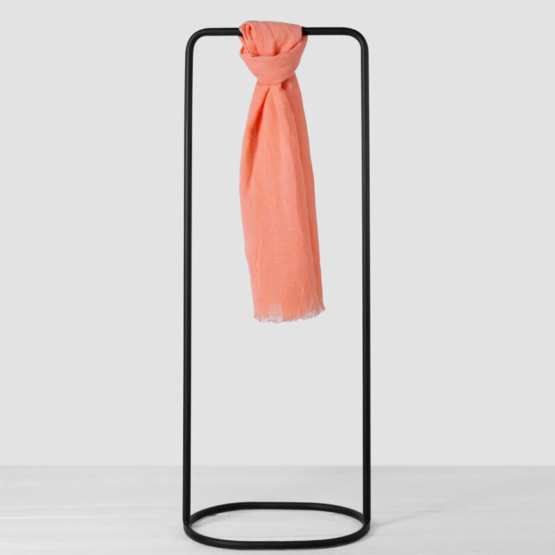 Pellava puuvilla persikka huivi