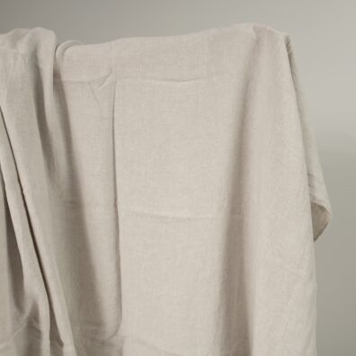 Pellavakangas beige leveä pesty